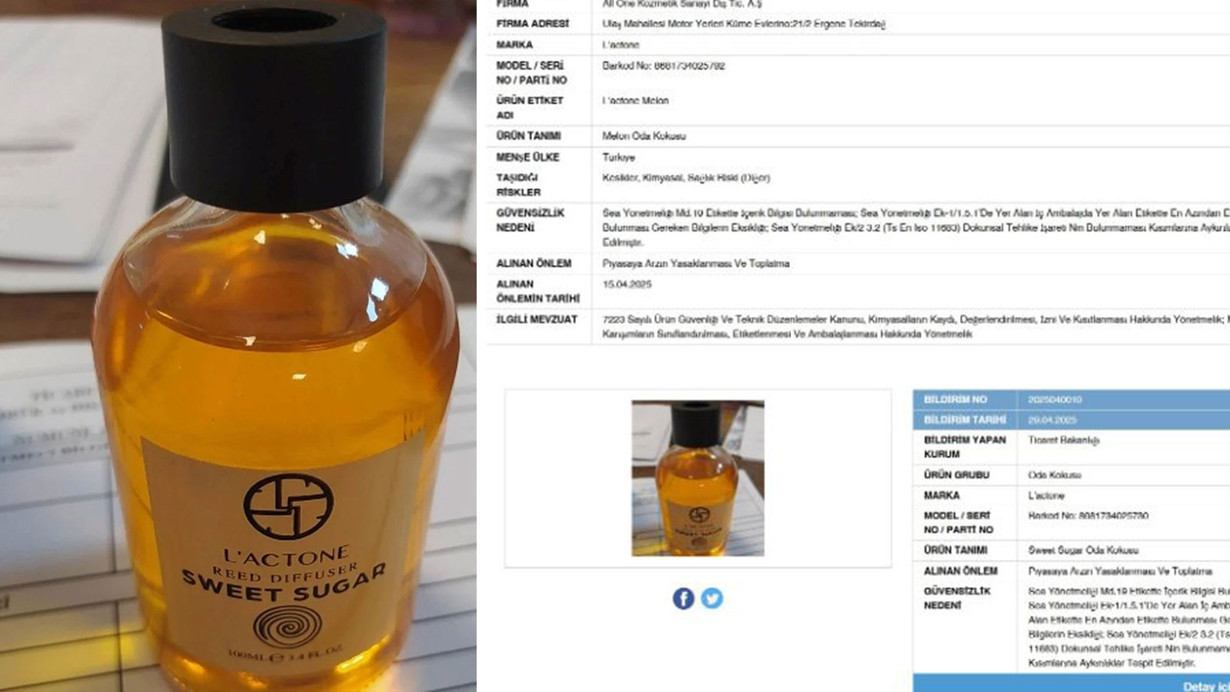 Ticaret Bakanlığı ifşaladı, toplatılıyor! Oda kokusu değil "Ölüm kokusu" saçıyor