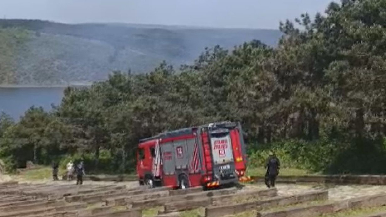Sultangazi Kent Ormanı’nda yangın