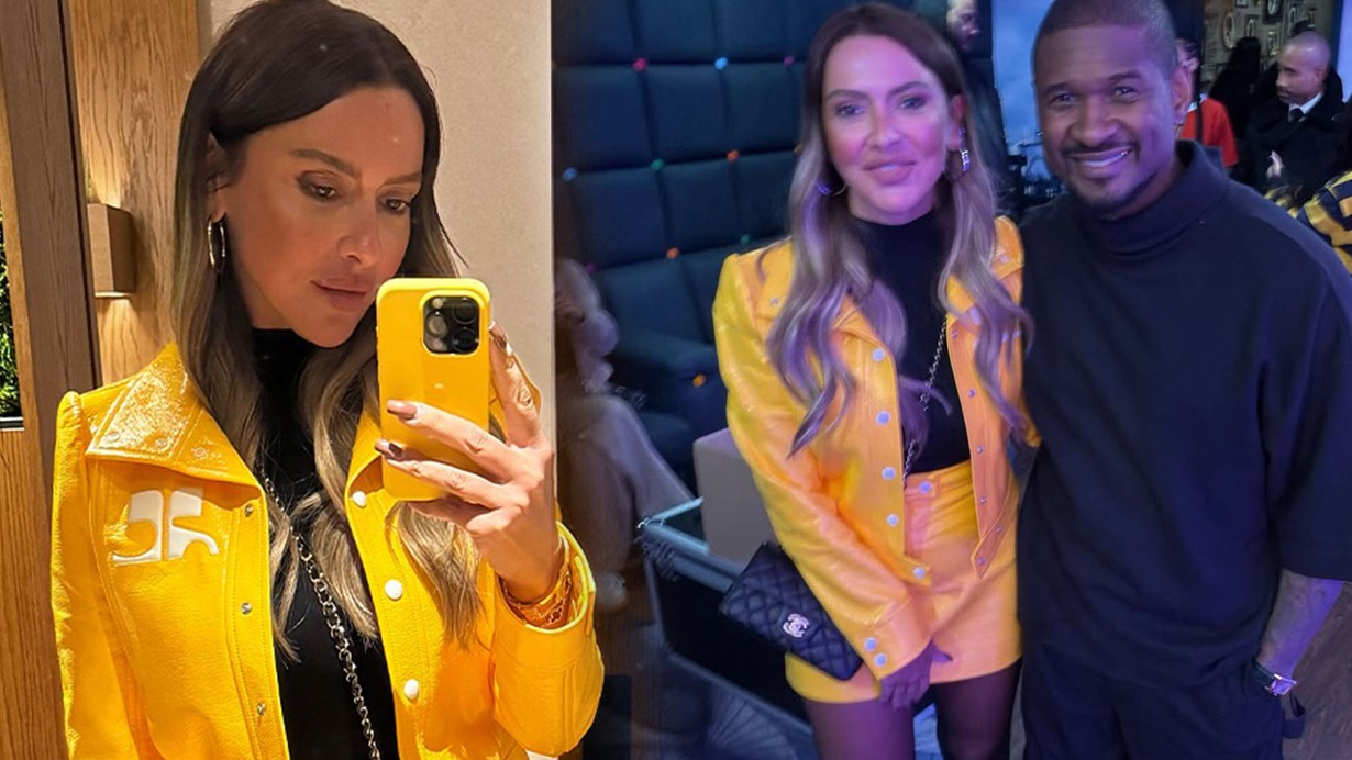Hadise dünyaca ünlü şarkıcı Usher ile buluştu: "İki efsane bir arada"