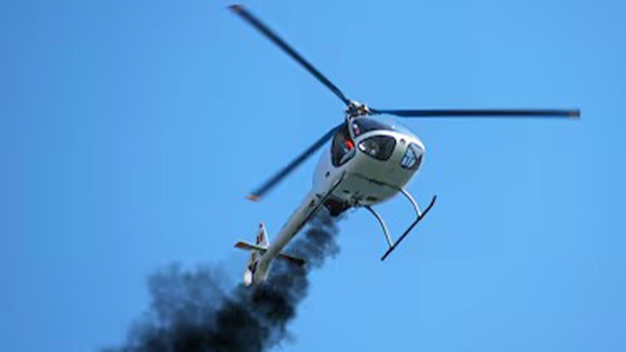 Hindistan'da helikopter düştü: Ölüler ve yaralılar var
