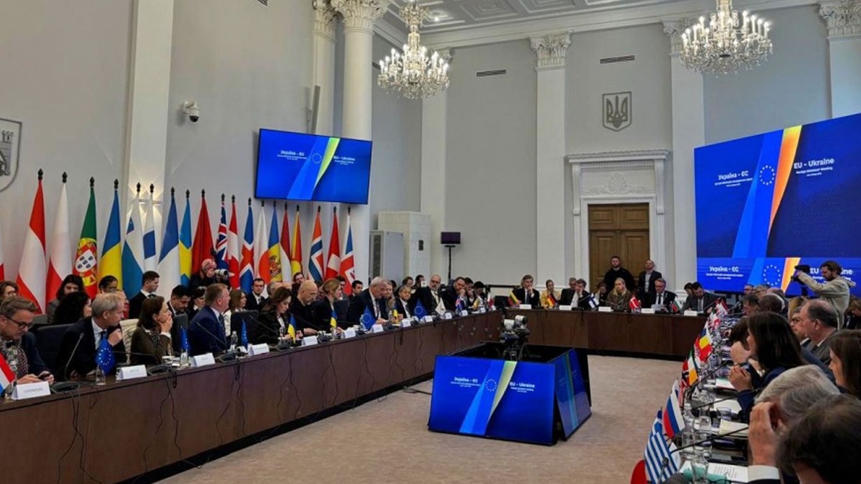 Avrupalı liderler Ukrayna'da ateşkes talebiyle Kiev'de