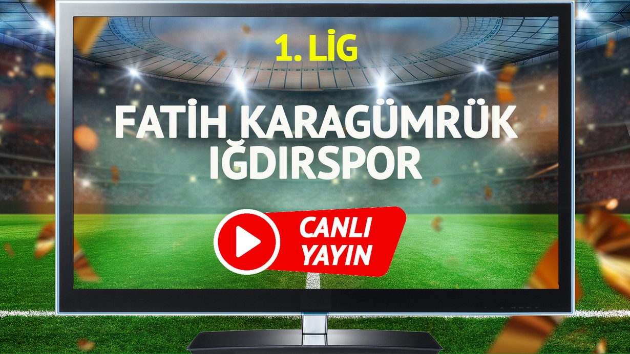 CANLI YAYIN | Fatih Karagümrük Iğdırspor Maçı