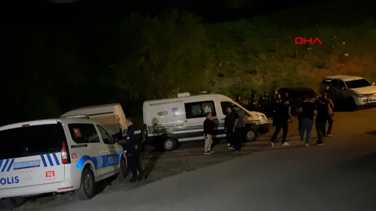 Ankara'da dere yatağında ceset bulundu