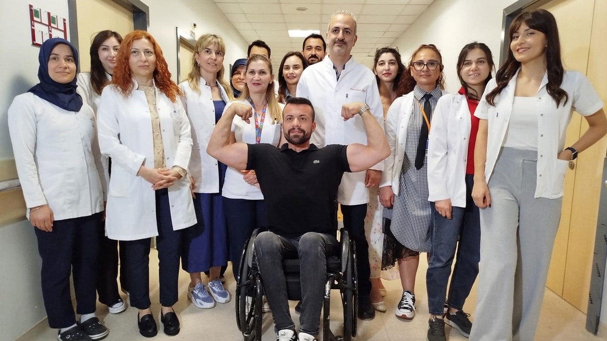 Bedensel engelli Enes'in hayatında spor, 'yürümek' demek