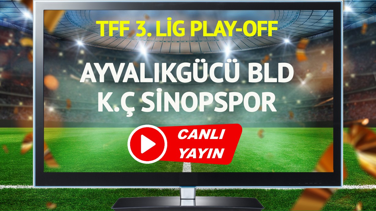CANLI YAYIN | Ayvalıkgücü Bld Küçükçekmece Sinopspor Maçı