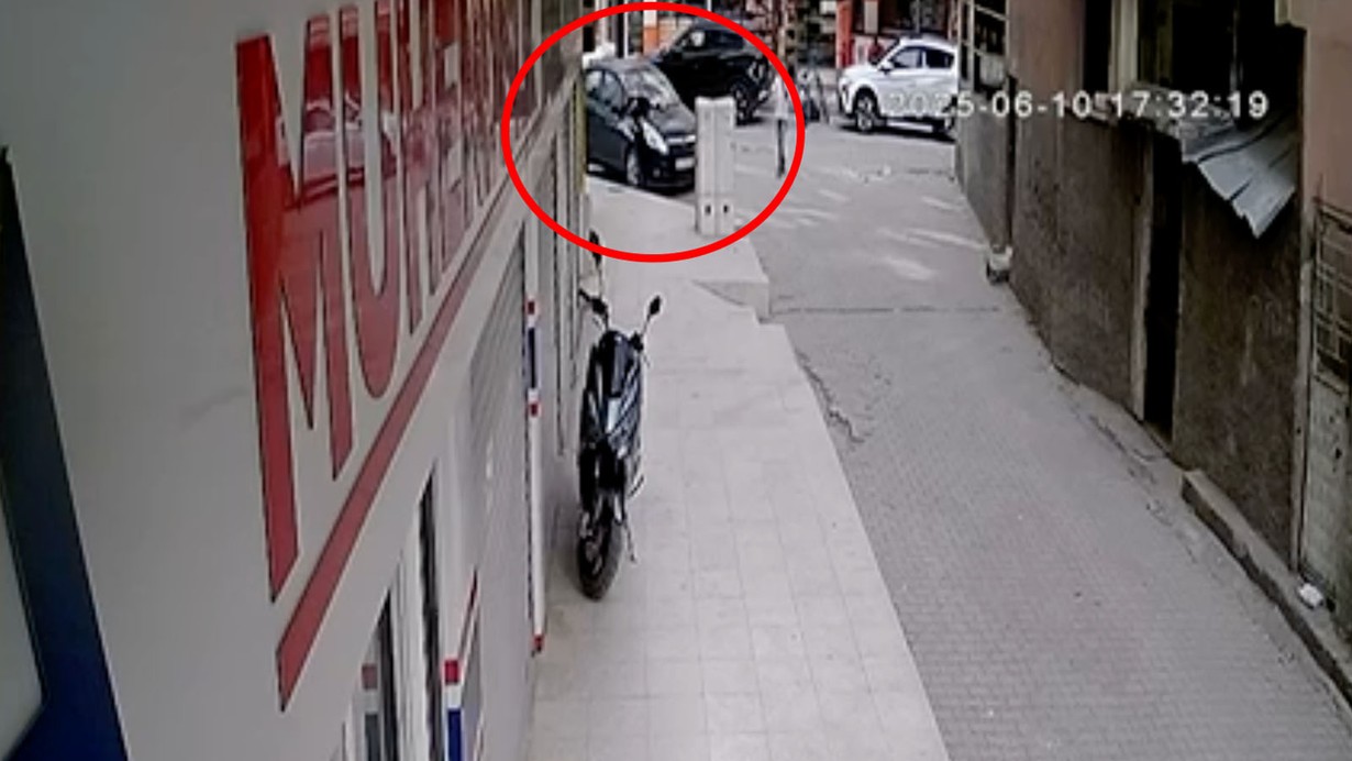 6 yaşındaki Elif, 5'inci kattan park halindeki otomobilin üzerine düştü