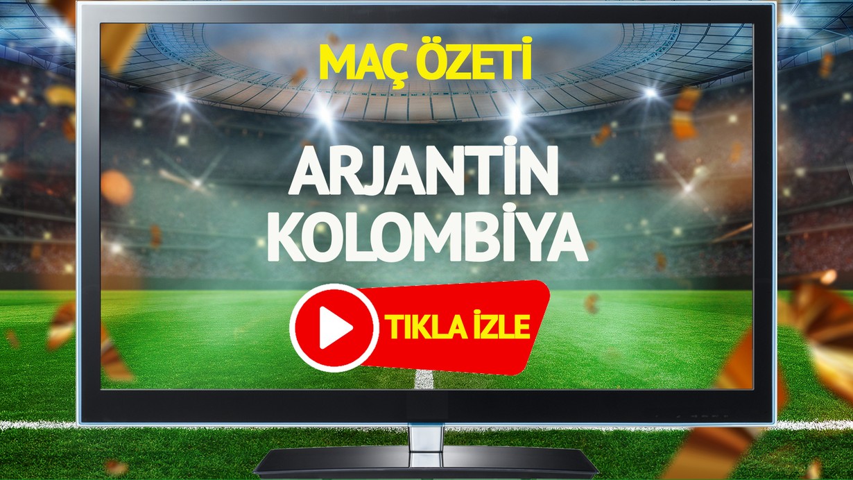 MAÇ ÖZETİ | Arjantin Kolombiya Maçı