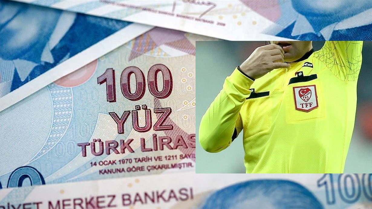 Türk hakemlerin bu sezon kazandıkları para açıklandı