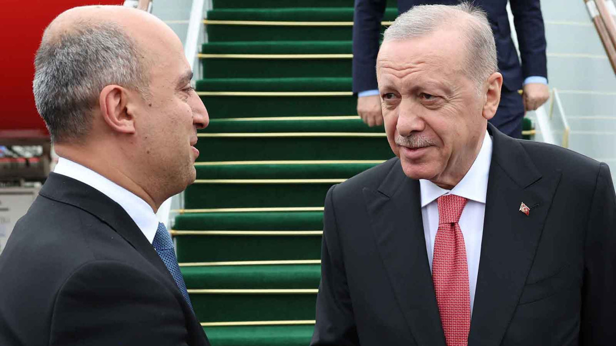 Cumhurbaşkanı Erdoğan Azerbaycan'da