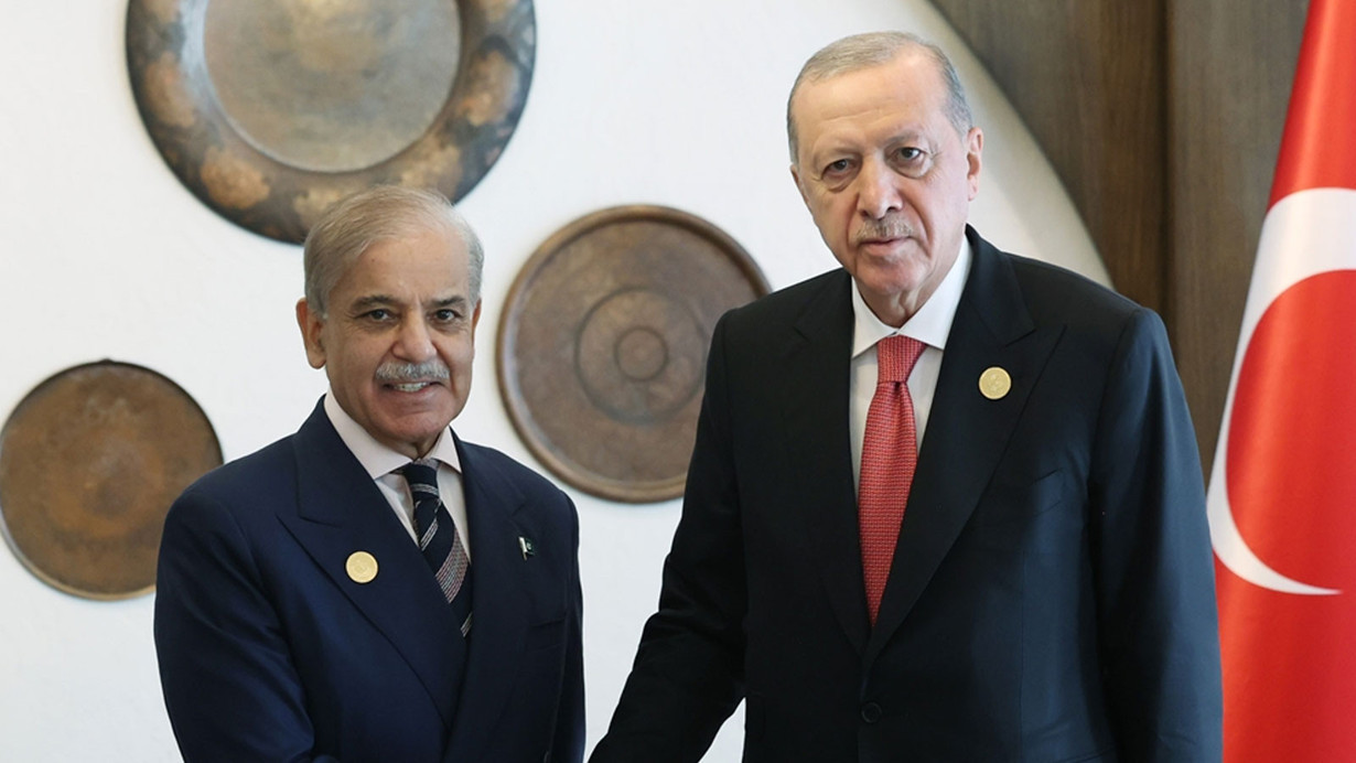Cumhurbaşkanı Erdoğan, Pakistan Başbakanı Şerif ile görüştü