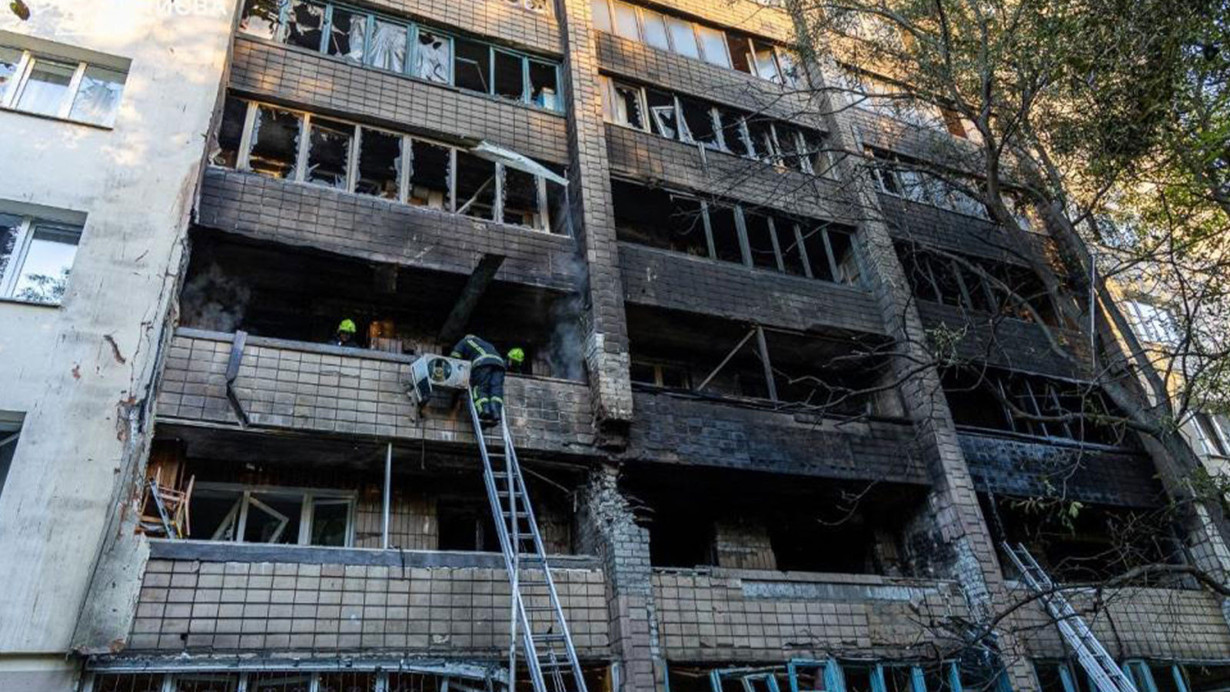 Rusya’dan Kiev’e 539 dronlu saldırı: 23 yaralı