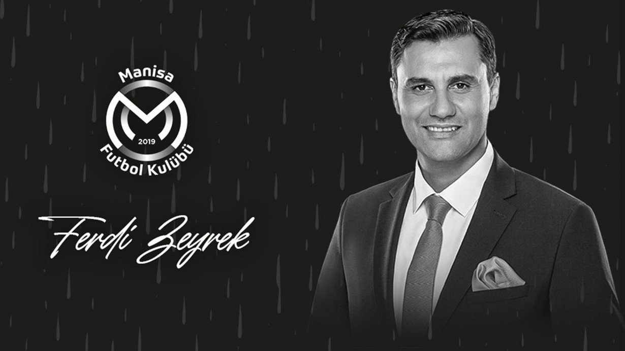Manisa FK'dan Ferdi Zeyrek için yas forması