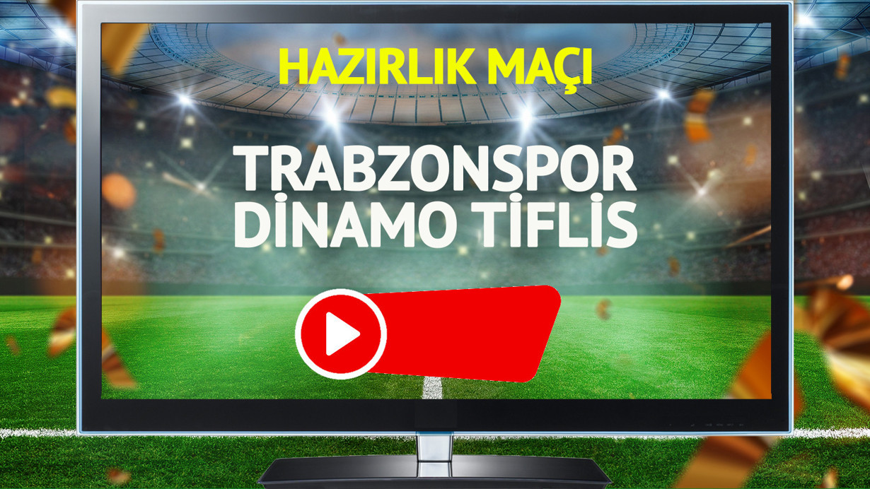 Trabzonspor Dinamo Tiflis maçı canlı yayınlanacak mı?