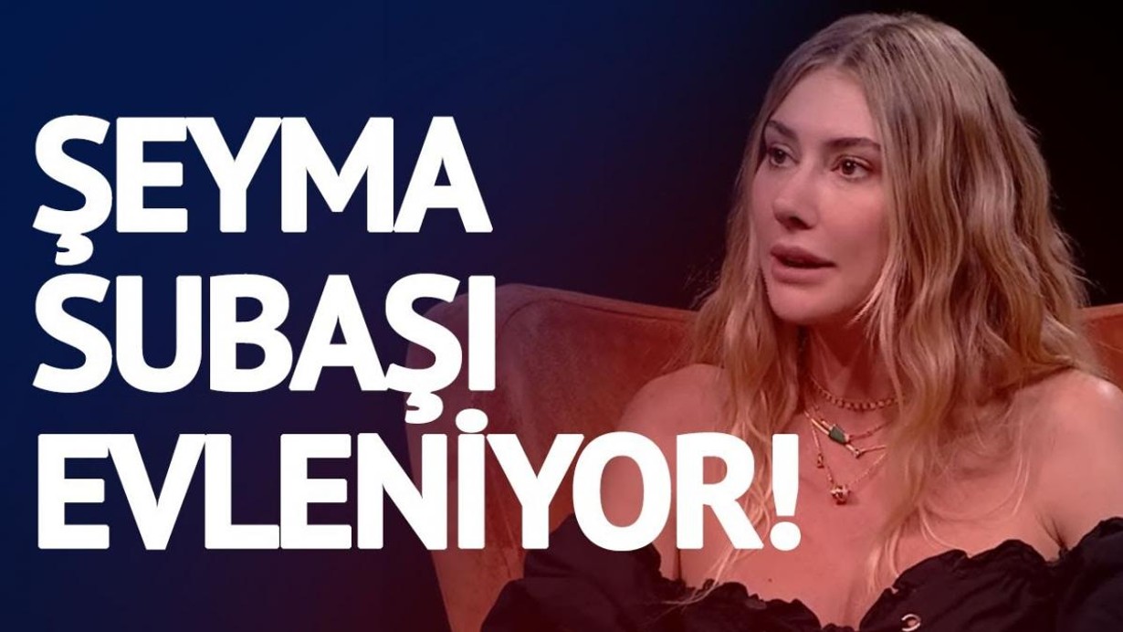 Şeyma Subaşı canlı yayında açıkladı: Evleniyorum