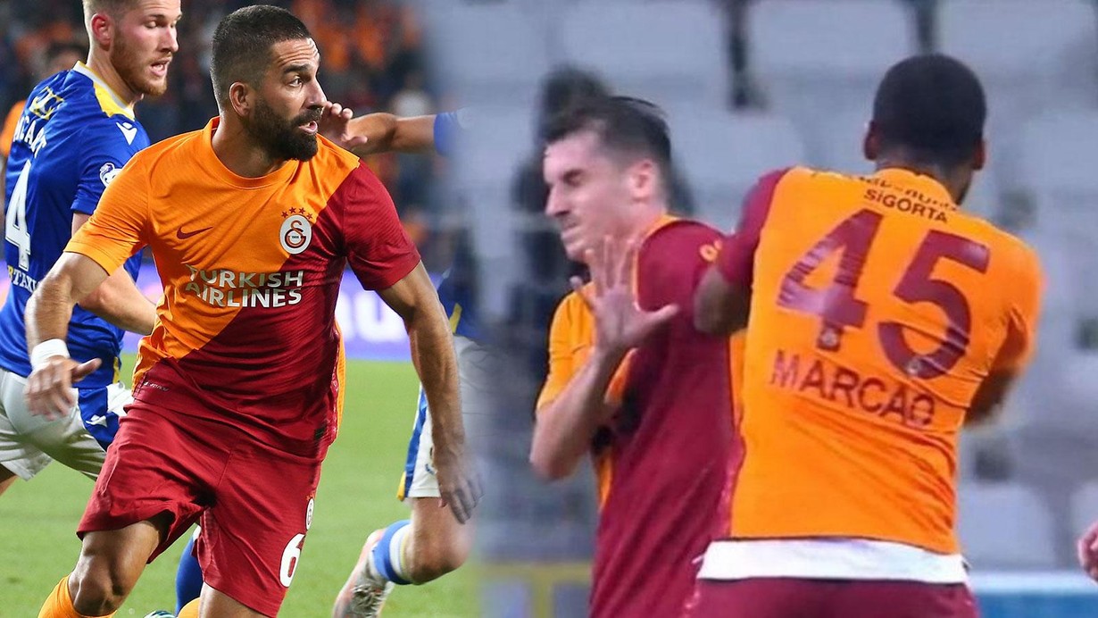 Galatasaray'da Arda Turan'dan Marcao tepkisi: Sakın onu savunma