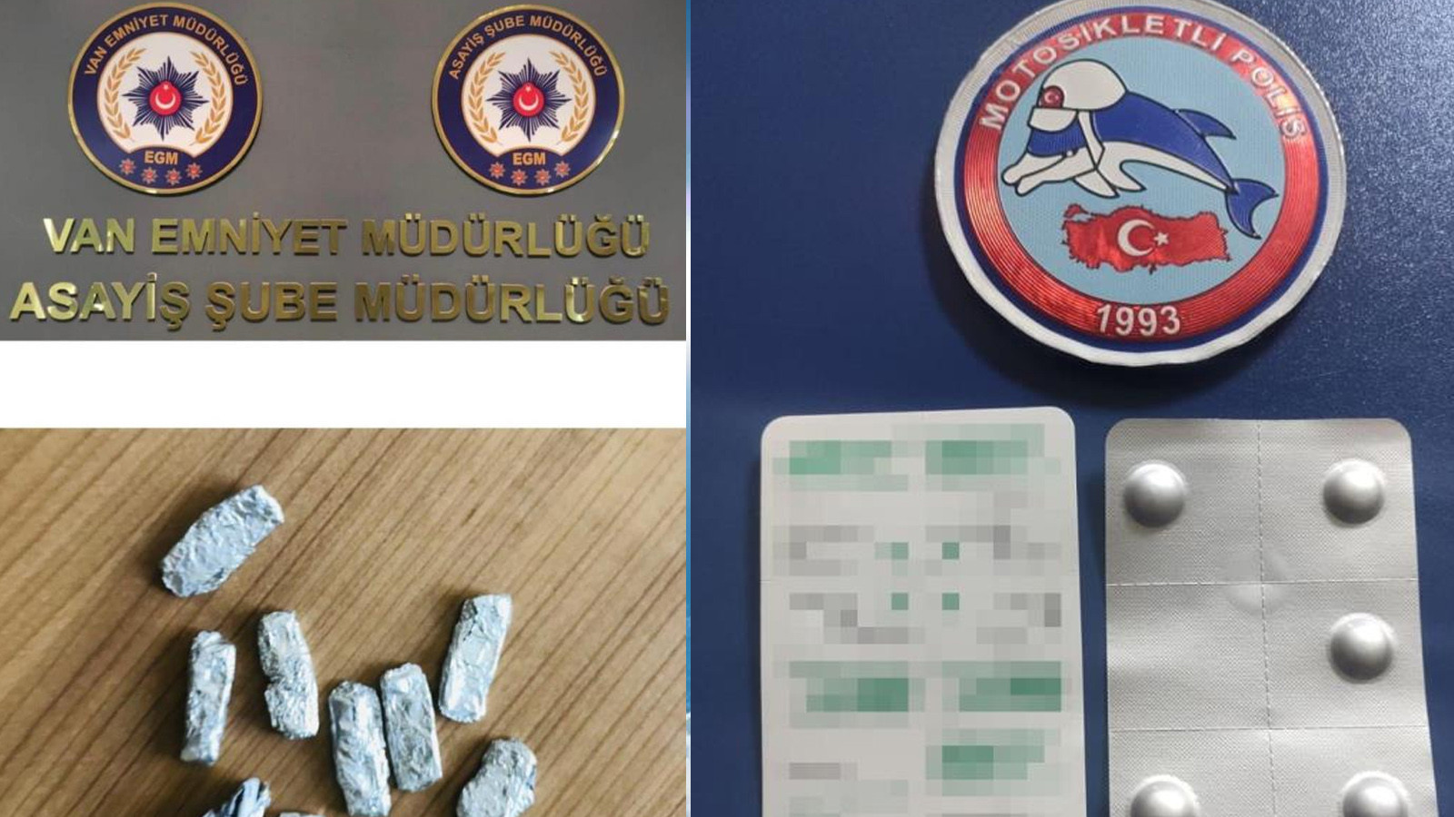 Van�da Emniyet Müdürlüğü�nden zehir satıcılarına yönelik operasyon!