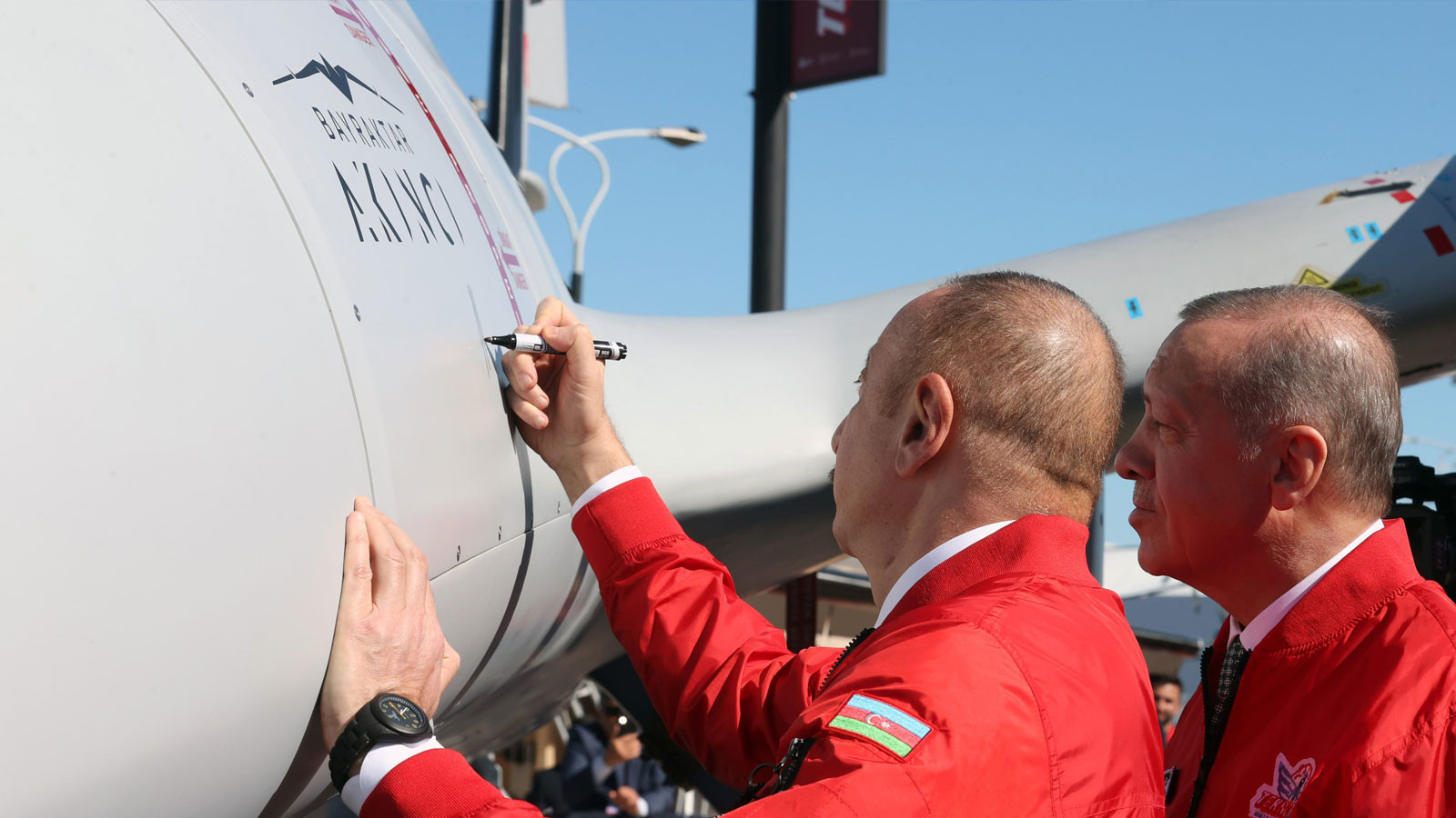Cumhurbaşkanı Erdoğan ve Azerbaycan Cumhurbaşkanı Aliyev Akıncı SİHA’yı