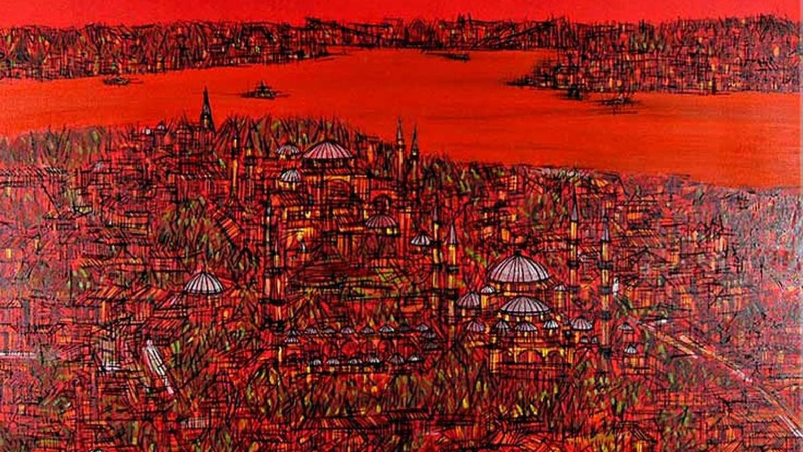 Ressam Devrim Erbil Canli Performansiyla Istanbul Art Show Da Ressam Devrim Erbil Canli Performansiyla Istanbul Art Show Da