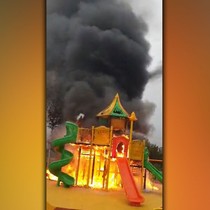 Gaziantep'te çocuk parkının yakılmasına ilişkin 9 PKK'lı gözaltına alındı