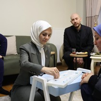 Aile ve Sosyal Hizmetler Bakanı Göktaş, şehit ailesini ziyaret etti