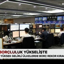 Küresel borçluluk yükselişte