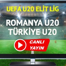 CANLI YAYIN | Romanya U20 Türkiye U20 Maçı