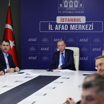 Cumhurbaşkanı Erdoğan depreme ilişkin brifing aldı: Devletin tüm birimleri teyakkuzda