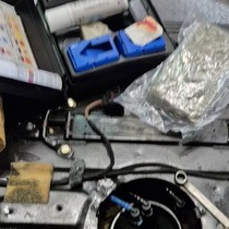 Depo dolusu esrarla Türkiye'ye gelmek istedi