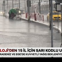 İstanbul’da sağanak ve fırtına var