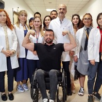 Bedensel engelli Enes'in hayatında spor, 'yürümek' demek