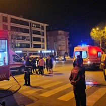 Çorum’da yangın! 3'ü polis 6 kişi dumandan etkilendi