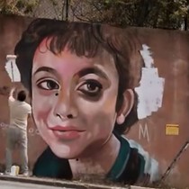 Azerbaycanlı ressam Abdullayev, öldürülen Minguzzi'nin portresini yaptı