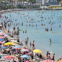 Kuşadası ve Didim'de deniz suyu sıcaklıkları
