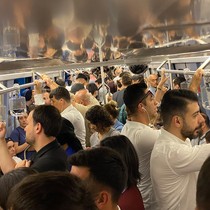 Ankara metrosunda arıza