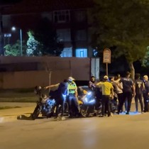 Ehliyetsiz motosiklet sürücüsü ile annesine 37 bin lira ceza