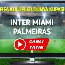 CANLI YAYIN | Inter Miami Palmeiras Maçı