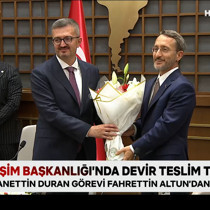 İletişim Başkanlığı'nda devir teslim töreni