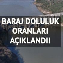 Baraj doluluk oranları belli oldu: İşte 11 Temmuz 2025 İstanbul 'İSKİ baraj doluluk oranları'