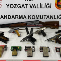 Ev değil, cephanelik: Burası Yozgat!