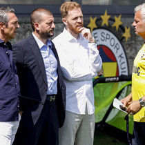 Fenerbahçe'de Başkan Ali Koç, antrenmanı takip etti