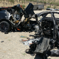Malatya'da bir otomobil ikiye bölündü, 2 hemşire hayatını kaybetti