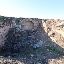 Şanlıurfa'da anıt mezar kalıntısı bulundu
