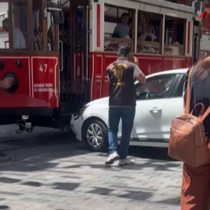 İstiklal Caddesi'nde ilginç olay!