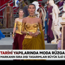 Roma’nın tarihi yapılarında moda rüzgarı esti