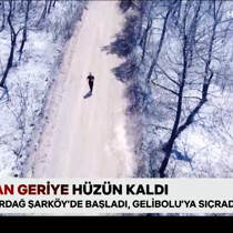 Yangından geriye hüzün kaldı