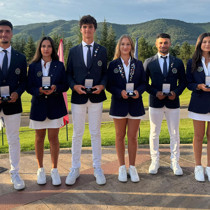 Milli golfçülerden büyük başarı