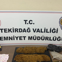 Tekirdağ'da uyuşturucu operasyonunda yakalanan 3 şüpheli tutuklandı