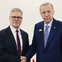 Cumhurbaşkanı Erdoğan Starmer ile görüştü