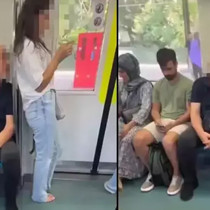 Marmaray'da iğrenç taciz