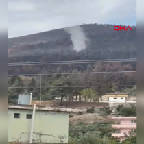 Hatay'da geçen ay yanan ormanda bu kez hortum